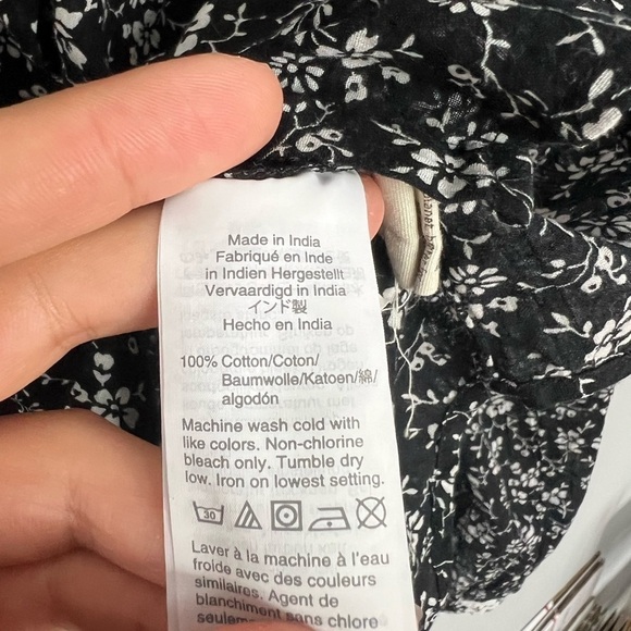 Madewell Print-Mix Meadow Shirt in Branch Floral Large - Picture 6 of 7